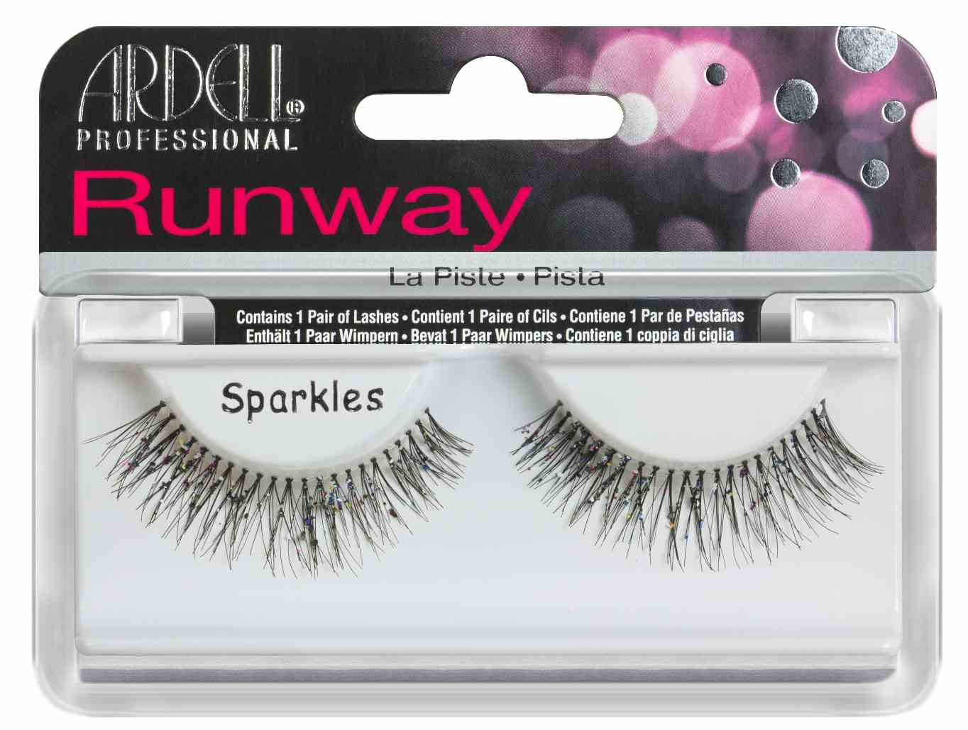 Ardell Runway Lash Strip Sparkles Black