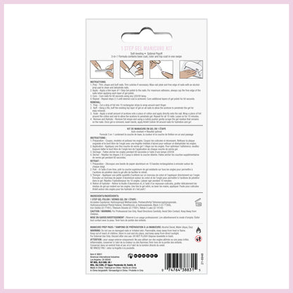 Ardell 1 Step Gel TPO & Hema Free - Manicure Kit - Flower Petal