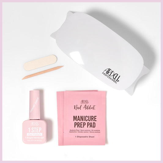 Ardell 1 Step Gel TPO & Hema Free - Manicure Kit - Flower Petal
