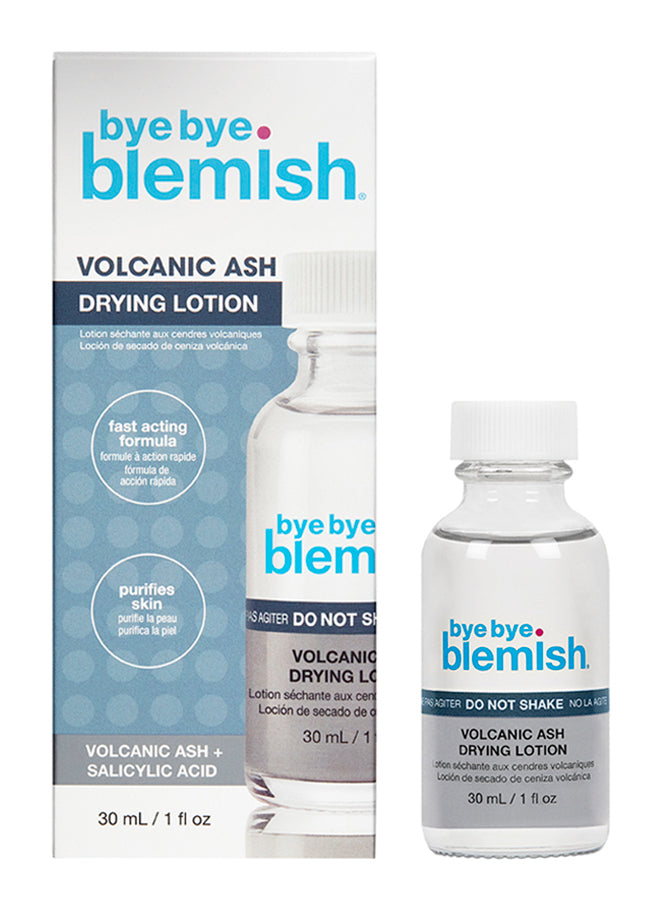 BYE BYE BLEMISH Drying Lotion Volcanic Ash 1oz Comb Skin