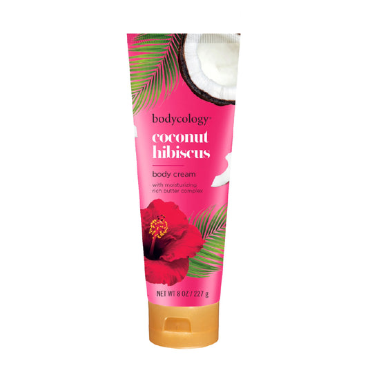 Bodycology Coconut Hibiscus Body Cream – 8oz