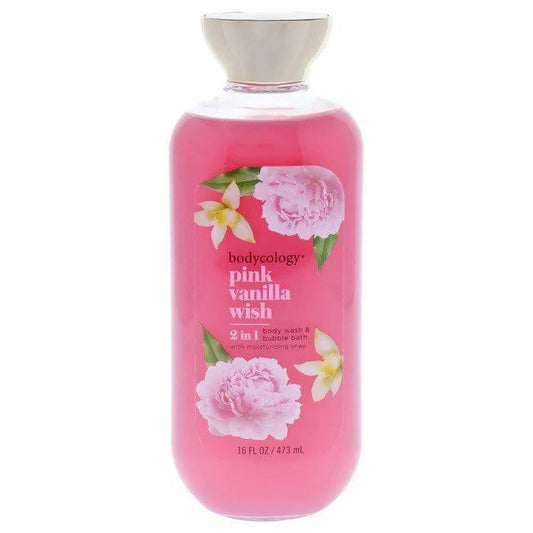 Bodycology Pink Vanilla Wish Body Wash – 16oz