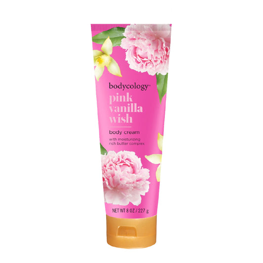 Bodycology Pink Vanilla Wish Body Cream – 8oz