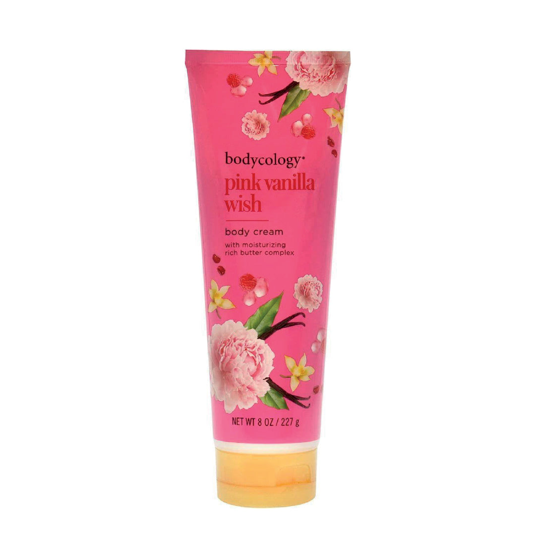 Bodycology Pink Vanilla Wish Body Cream – 8oz