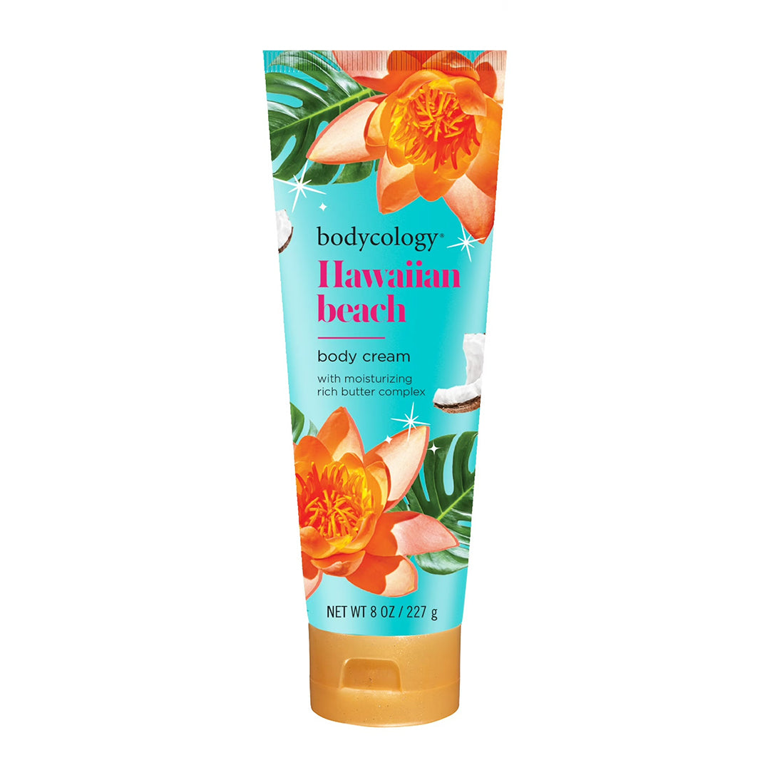 Bodycology Body Cream Hawaiian Beach 8oz