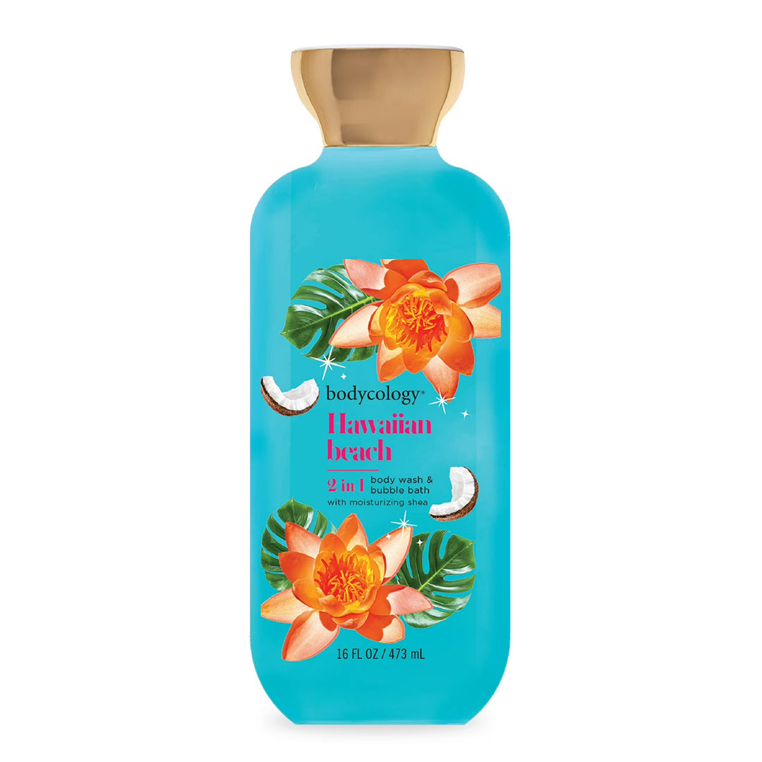 Bodycology Body Wash Hawaiian Beach 16oz