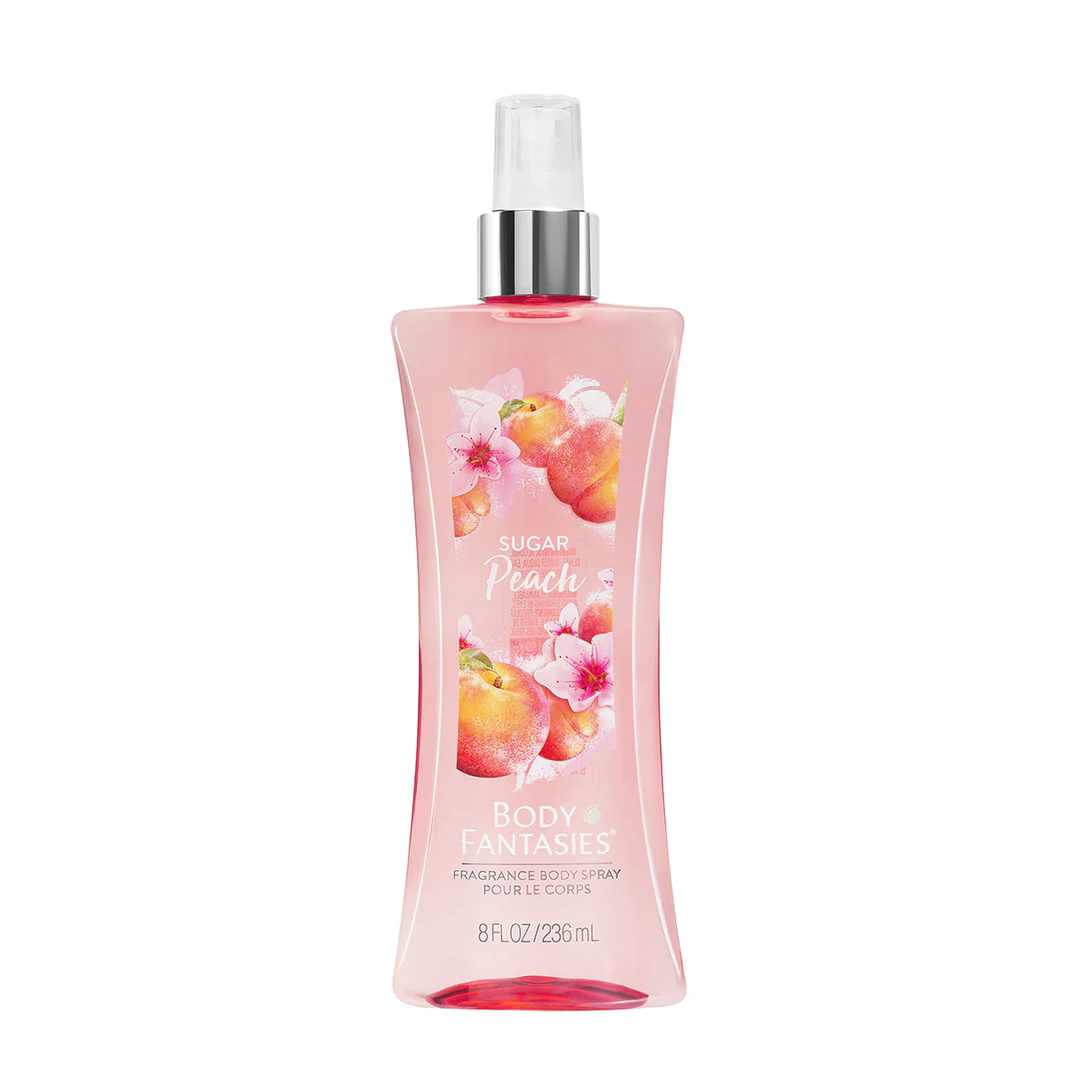 BODY FANTASY SIGNATURE SUGAR PEACH 8OZ/236ML
