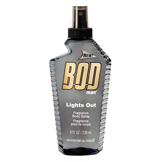 BODY FANTASY BOD LIGHTS OUT 8OZ/236ML