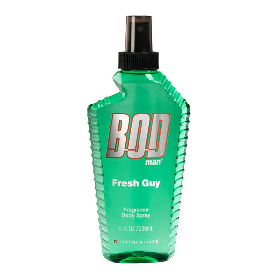 BODY FANTASY BOD FRESH GUY 8OZ/236ML
