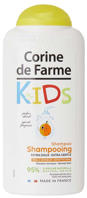 CORINE DE FARME KID'S SHAMP ULTRA DETANGLING APRICOT 300ml
