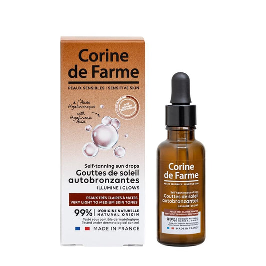 Corine de Farme Sun Self Tan Face Drops 30 ml