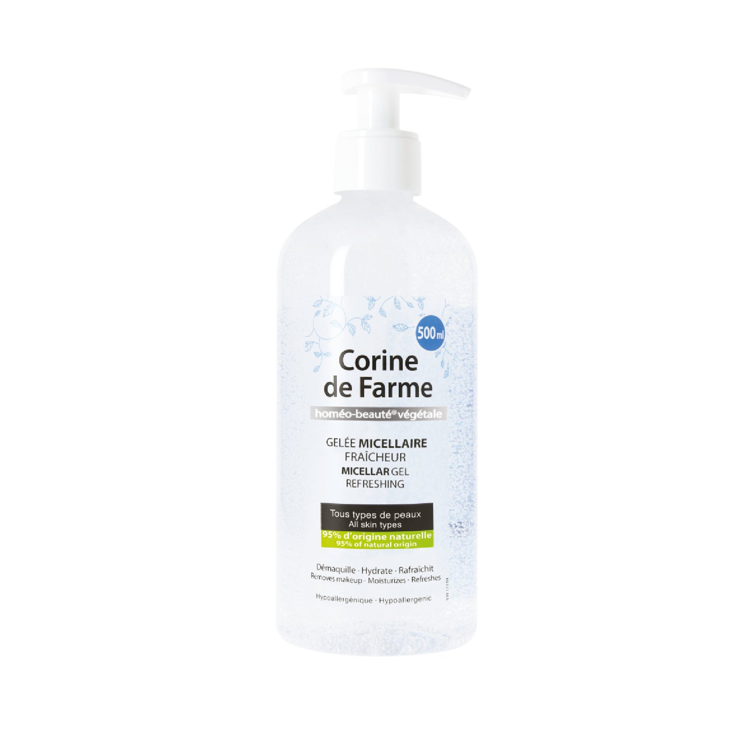 CORINE DE FARME MICELLAR GEL REFRESHING 500ML
