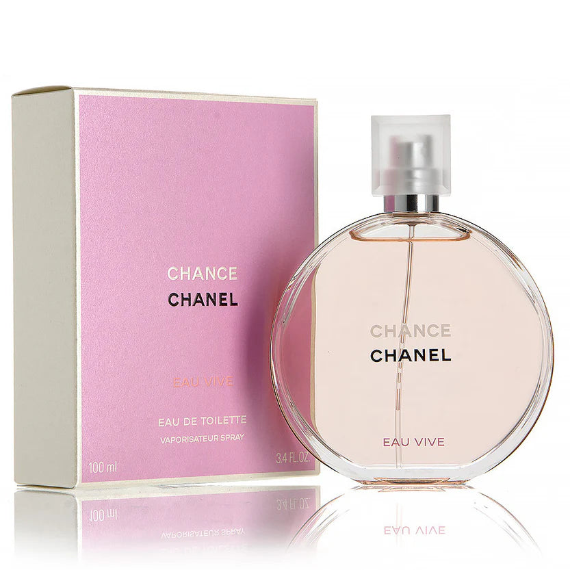 CHANCE EAU VIVE EDT Spray 100ML – Women’s Fresh Floral Fragrance