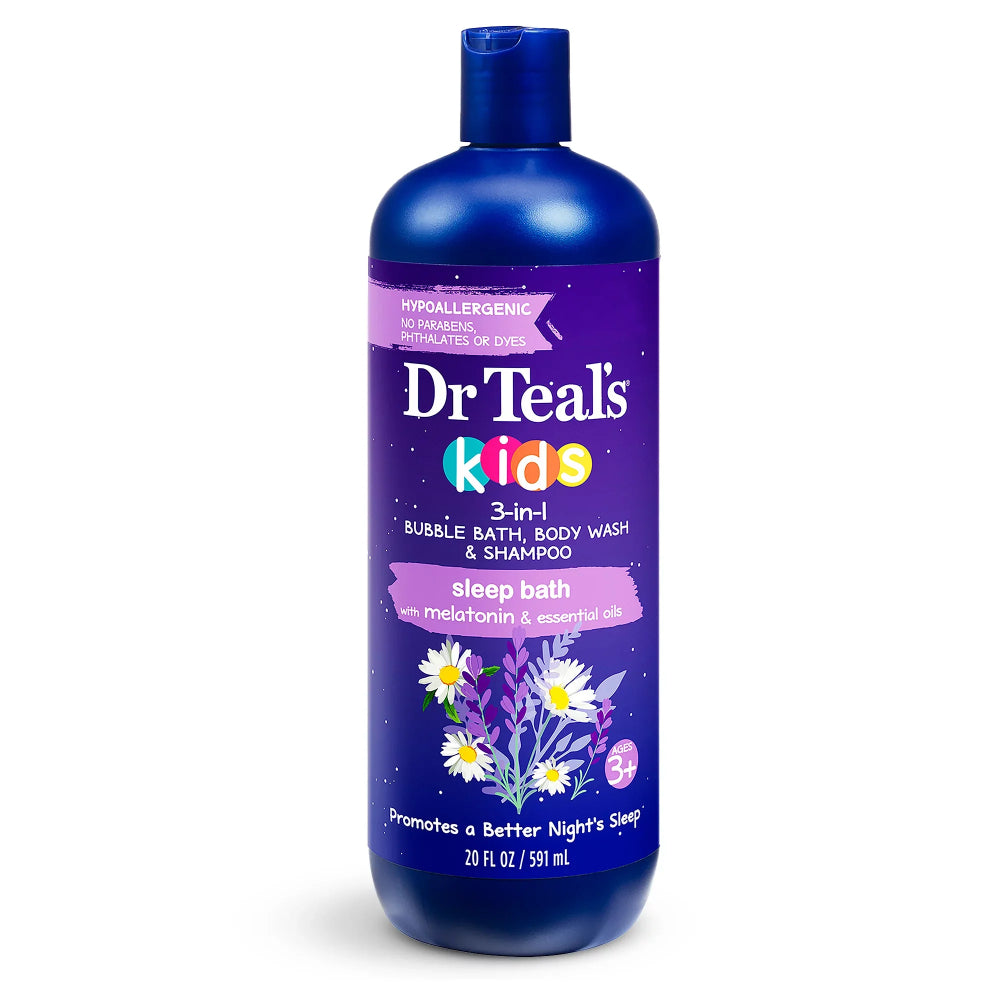 Dr. Teal’s Kids 3 In 1 Bath Melatonin 20oz