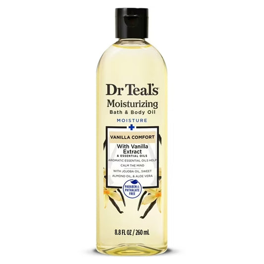 Dr. Teal’s Bath & Body Oil Vanilla Comf 8.8oz