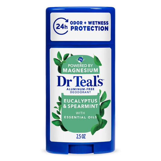 Dr. Teal’s Deodorant Eucalyptus 2.5oz