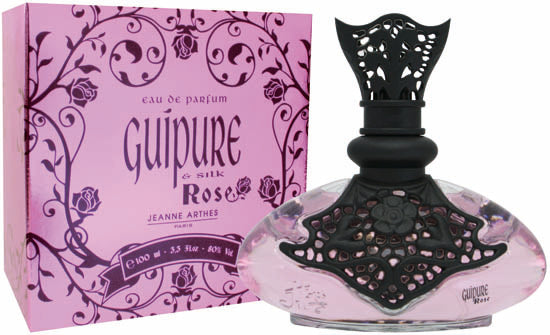 Jeanne Arthes Guipure & Silk Rose