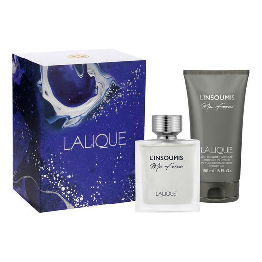 LALIQUE L'insoumis Ma Force Set for men EDT 100ml + SG 150ml