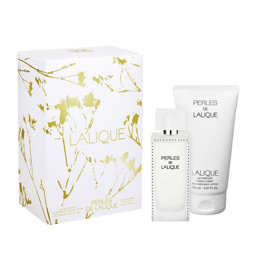 Lalique Perles de Lalique Eau de Parfum 100ml with Body Lotion 150ml Gift Set