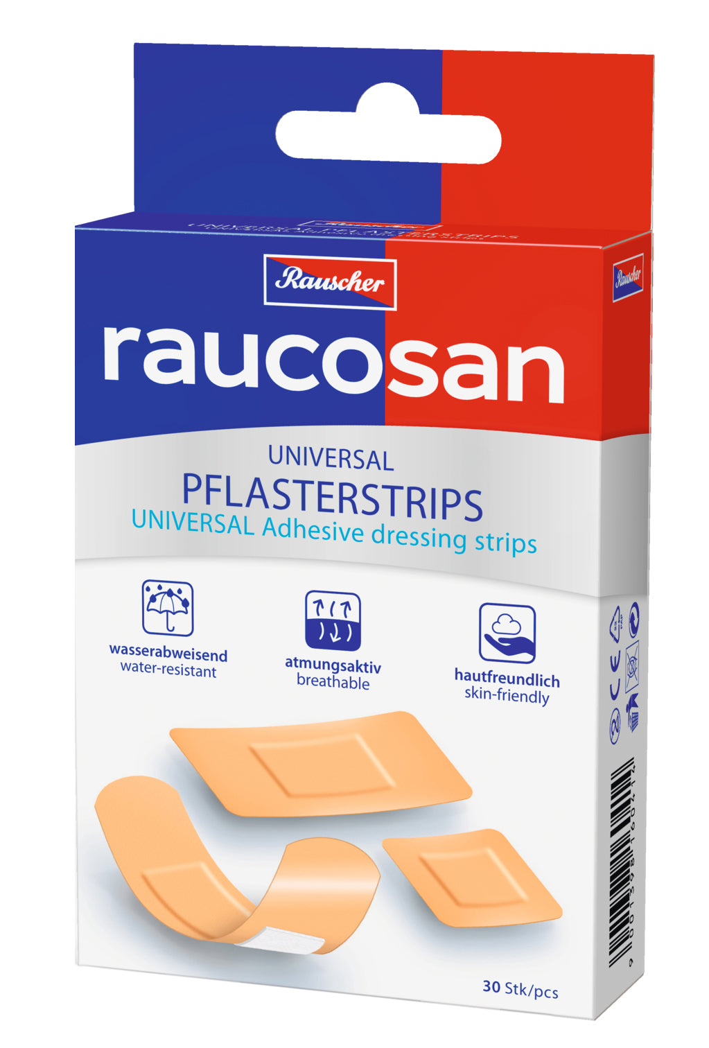 LOHMANN & RAUSCHER Universal Plaster Strips 3 sizes 30pcs