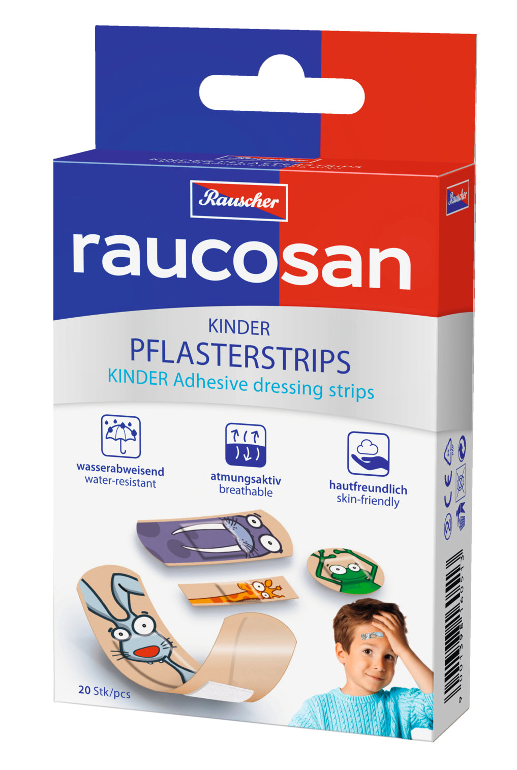 LOHMANN & RAUSCHER Kids Plaster Strips 4 sizes 20pcs