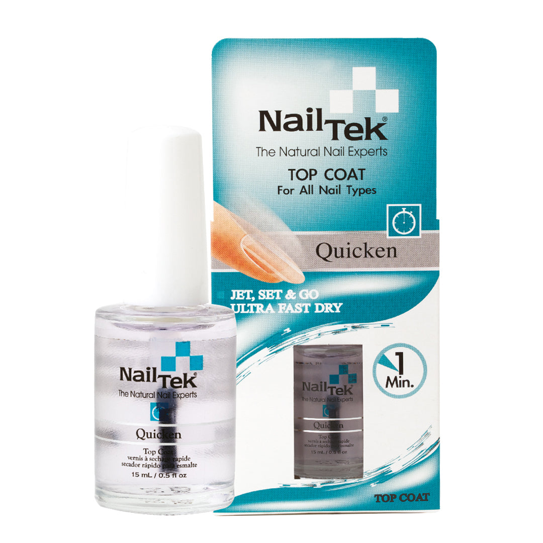 NAIL TEK QUICKEN TOP COAT 15ML