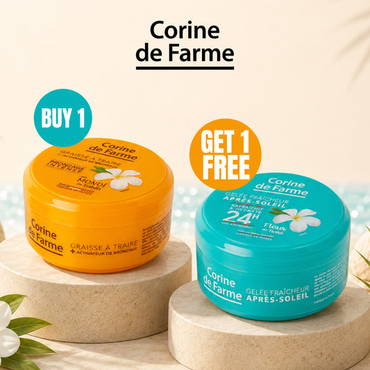 Buy SUN INTENSE TAN GREASE 150ml & Get SUN AFTERSUN GEL 150ml FREE.