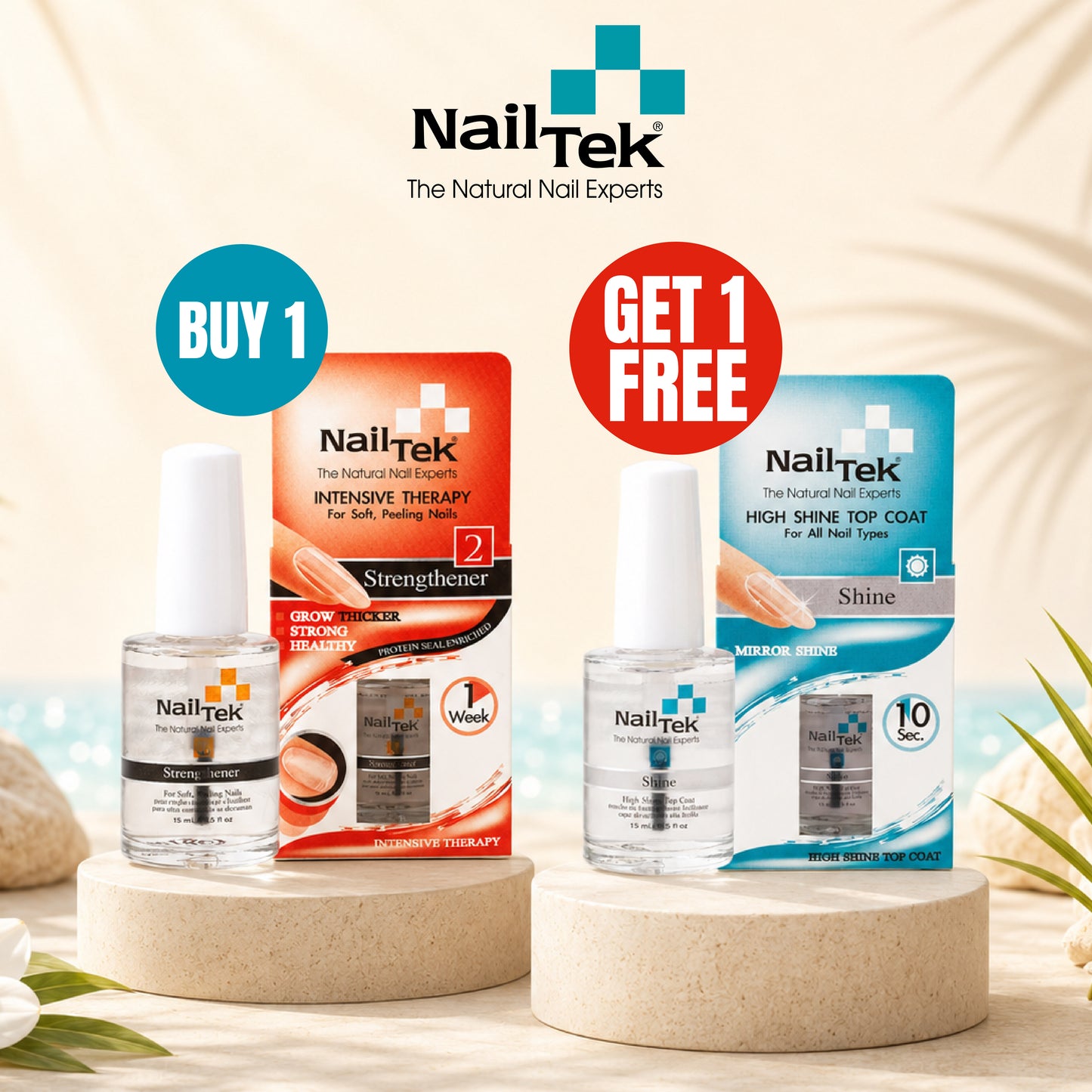 Buy Intensive Therapy 2 Strengthener & Get Shine High Shine Top Coat Free