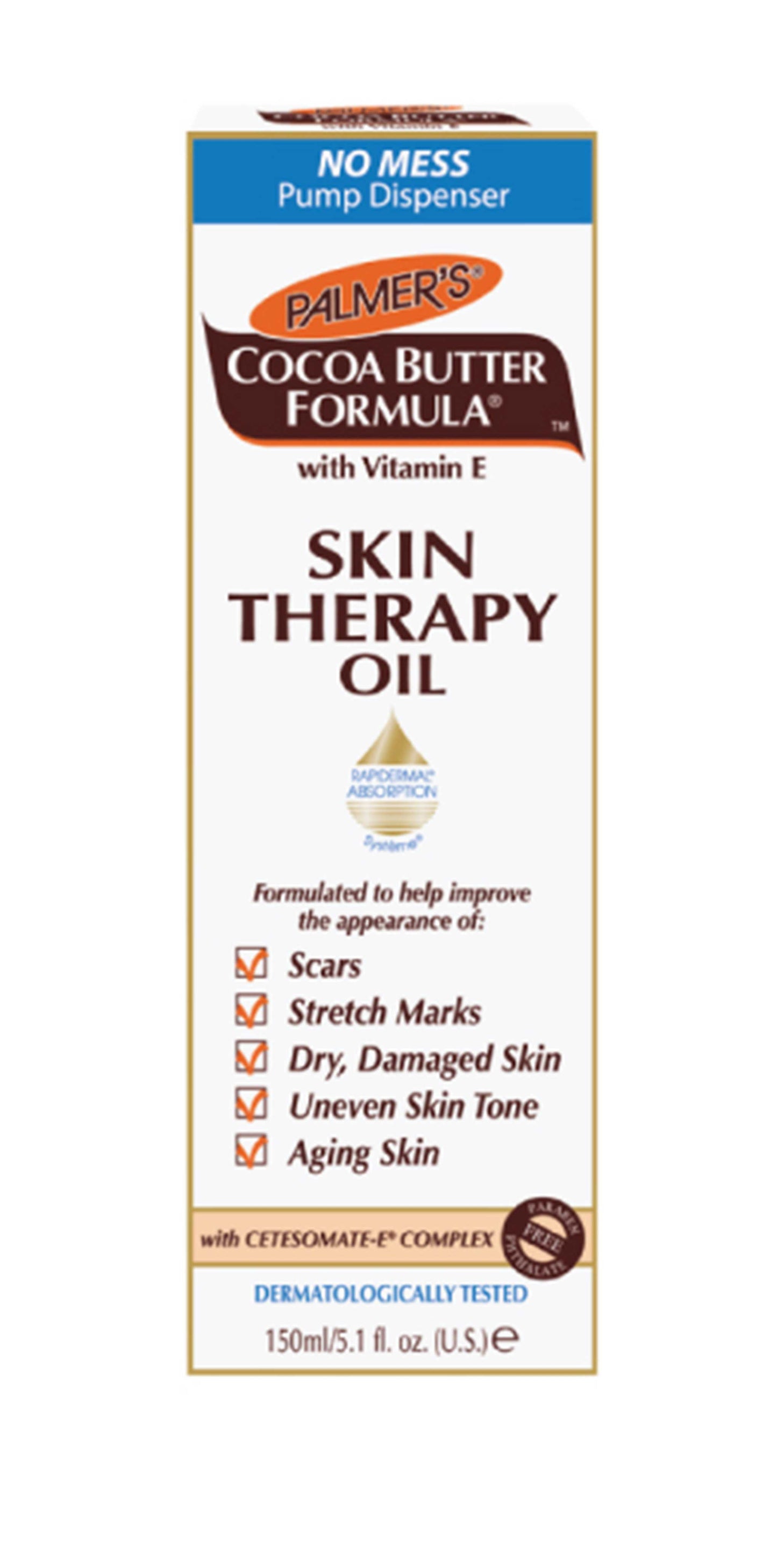 PALMERS CCB SKIN THERAP OIL ROSE 150ML