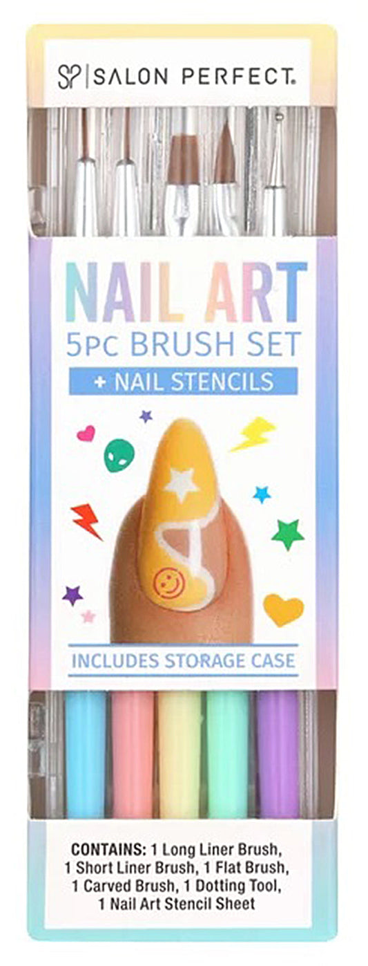 Salon Perfect 5 PC Nail Art Tool Kit