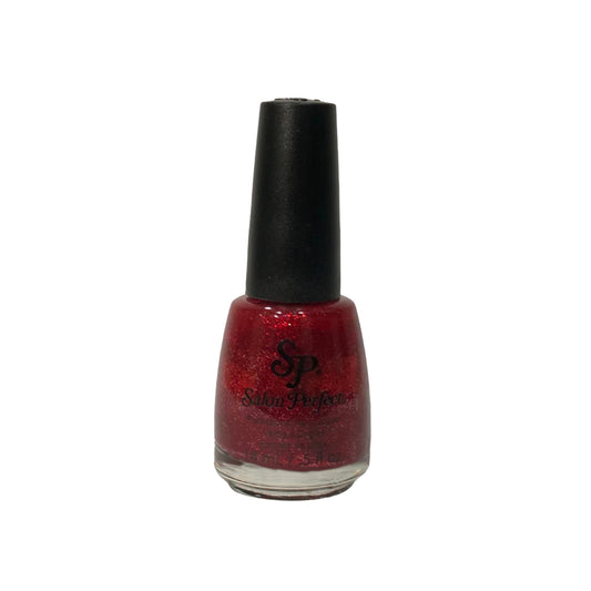 Salon Perfect 301 Red Ruby / He’s With Me Nail Polish