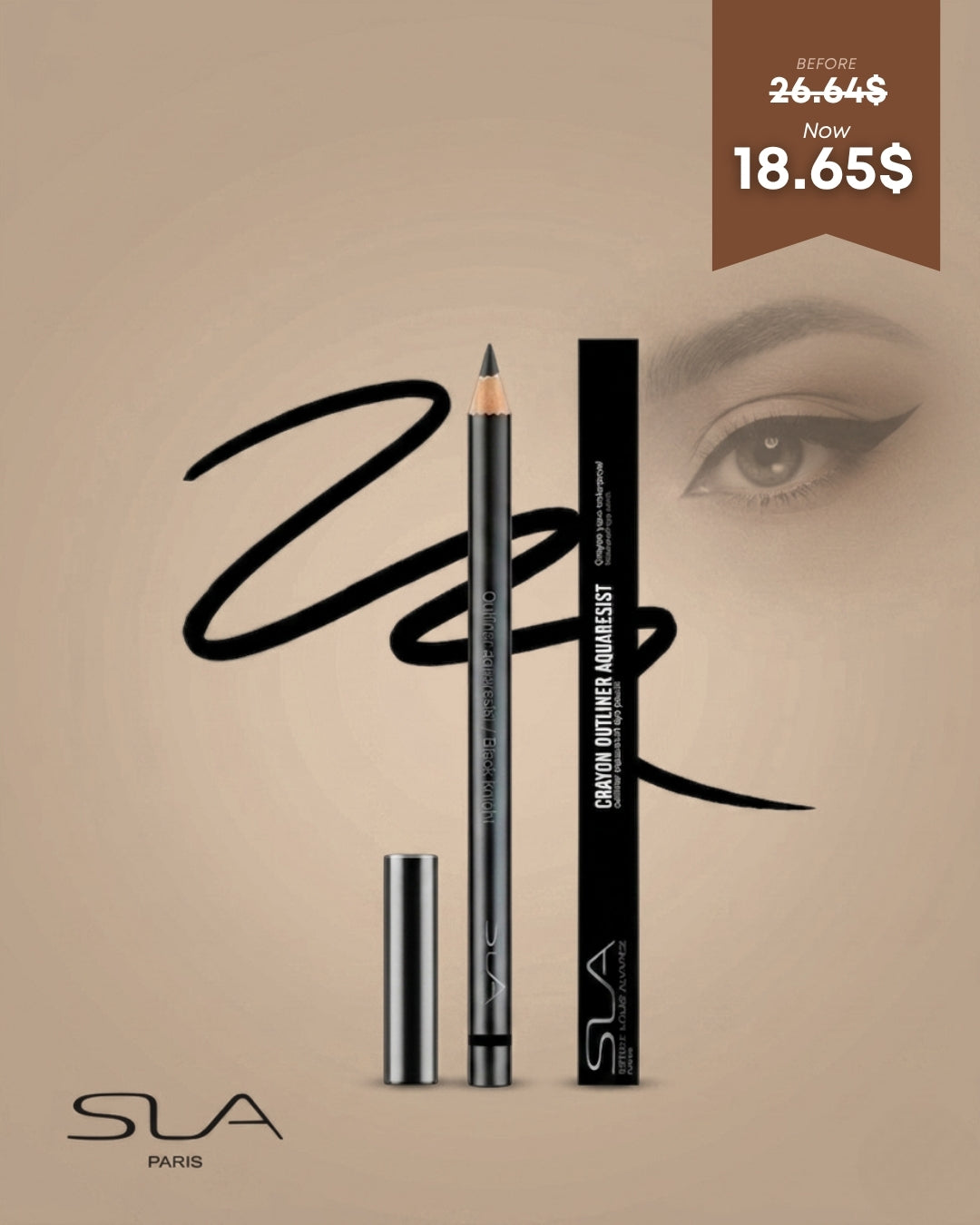 Eye Pen Outliner Wr Blk Knight