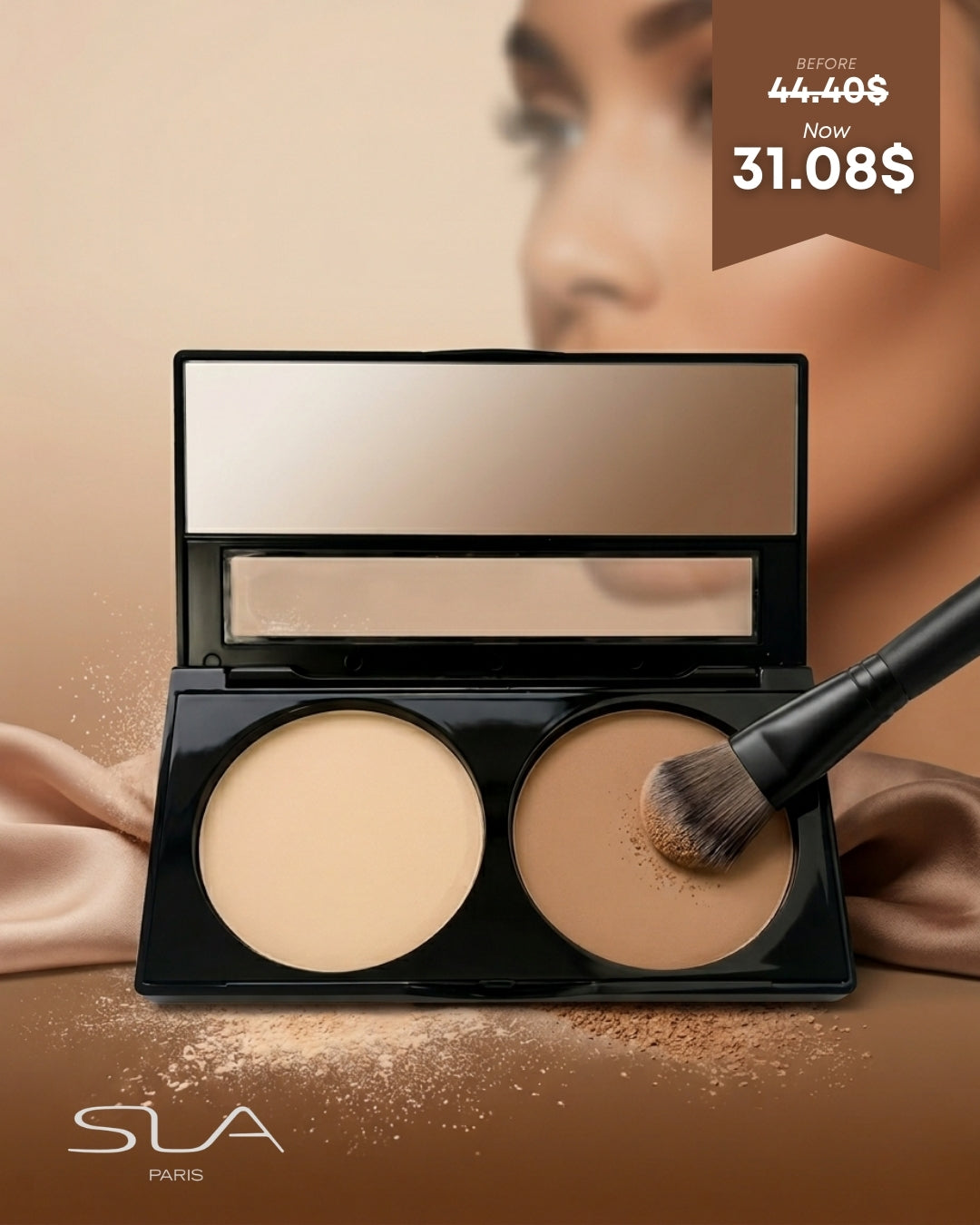 FACE CONTOURING DUO Powder MEDIUM