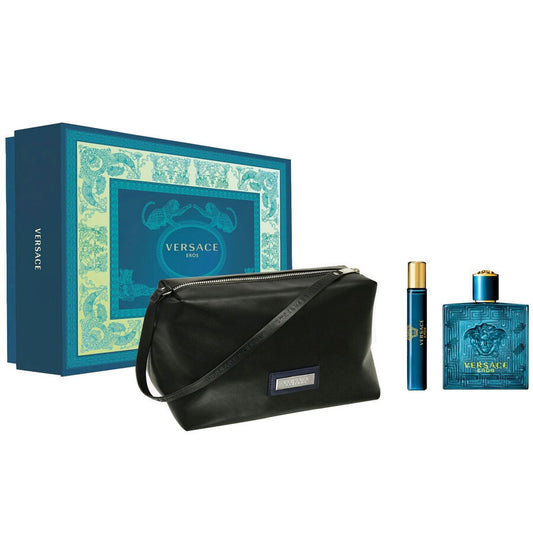 Coffret Versace Eros for men 2pcs + pouch