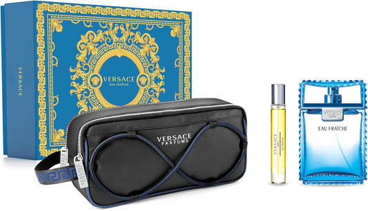 Coffret Versace Man Eau Fraiche 2pcs + Pouch