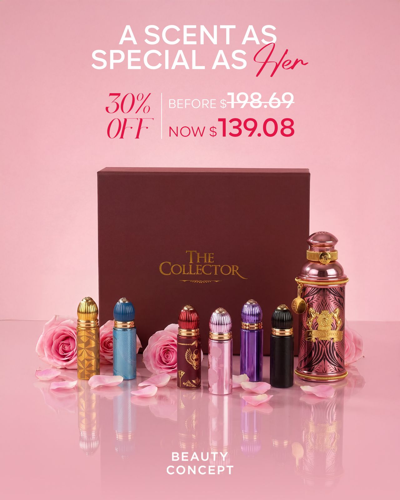 Alexandre J Morning Muscs Value Gift Set 100ml + 6x8ml