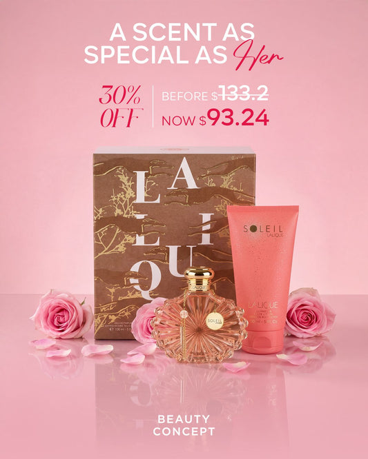 Lalique Soleil Eau de Parfum 100ml + Body Lotion Gift Set